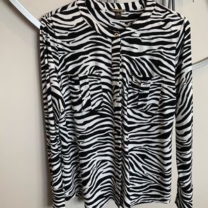 Dana Buchman Tops - Dana Bachman Zebra Print Top Medium Dana Buchman Tops - Dana Bachman Zebra Print Top Medium